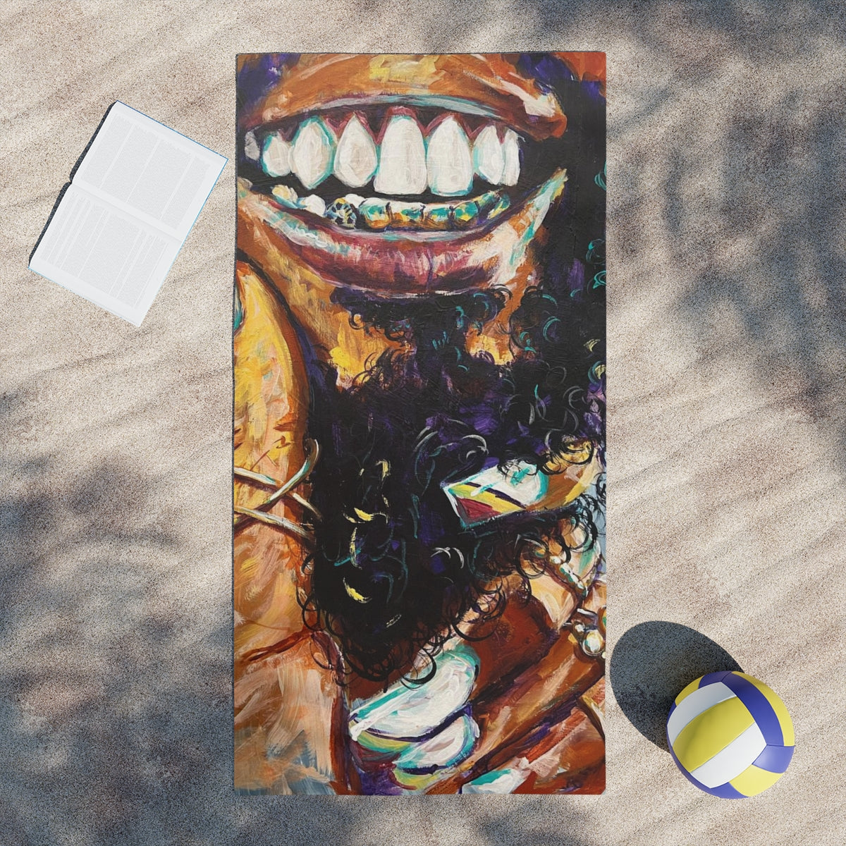 Naturally Black Love XI Beach Towels