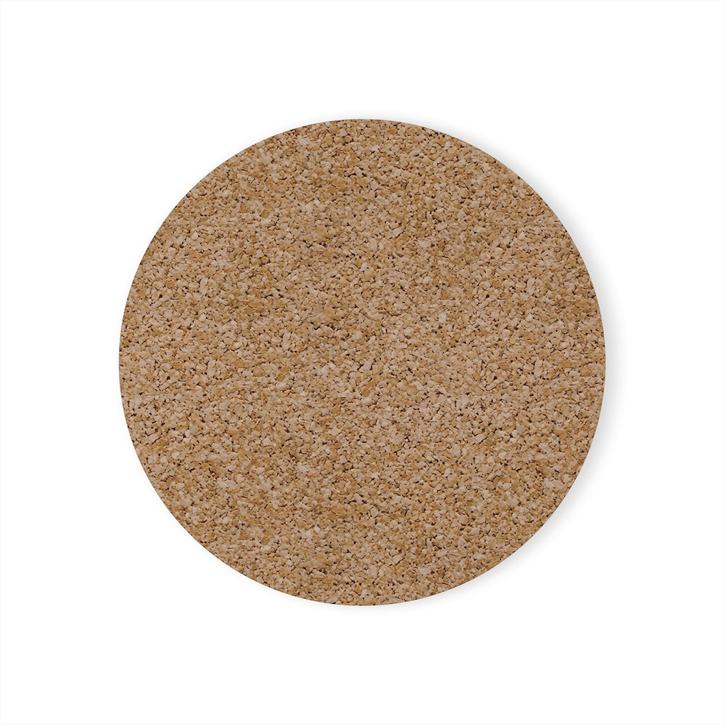 Naturally Dope III Cork Back Coaster