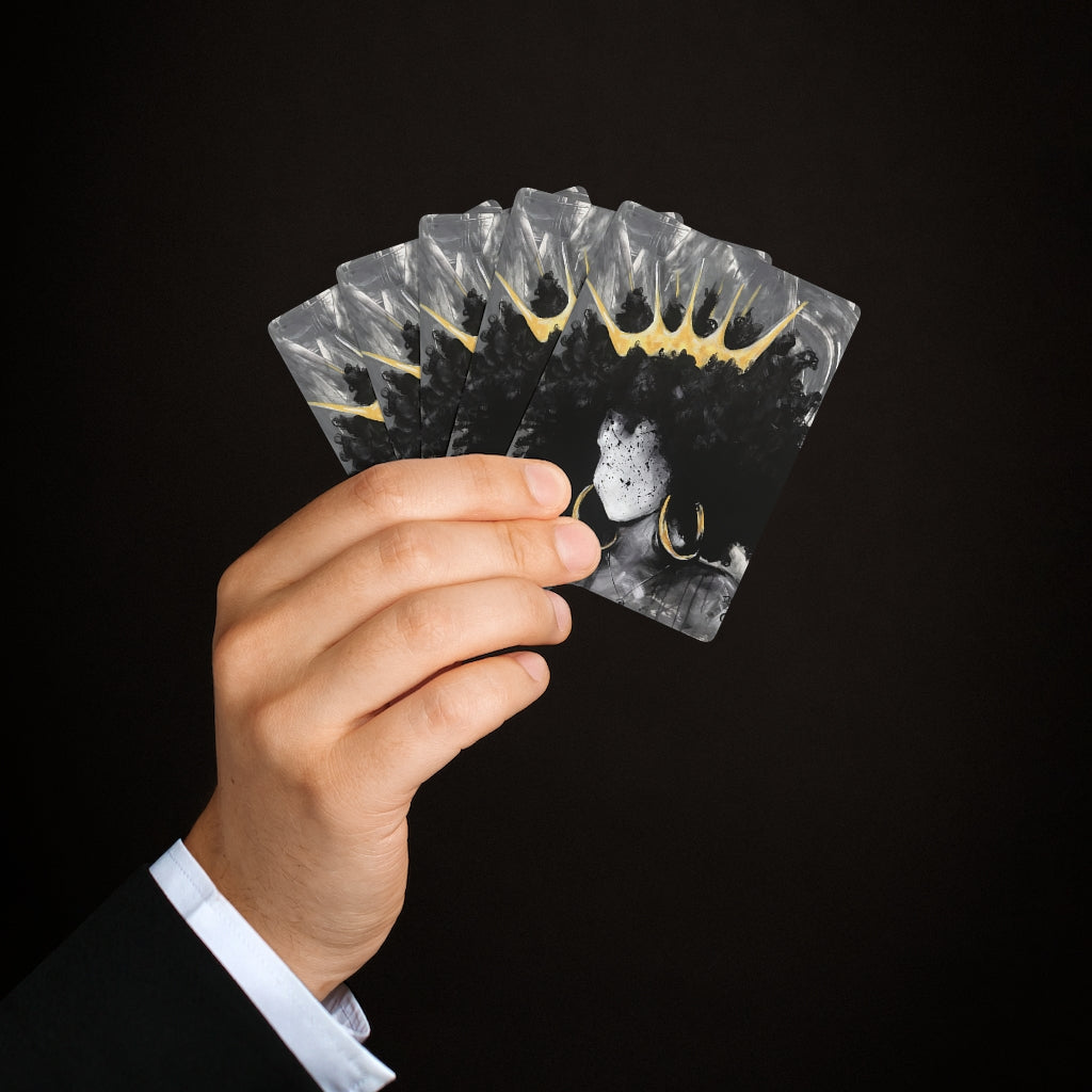 Naturally Queen III Custom Poker Cards