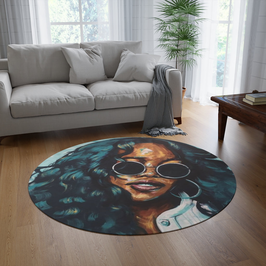 Naturally HER Round Rug