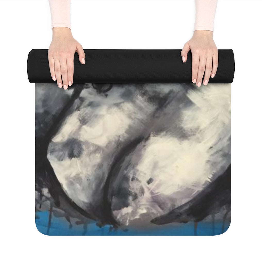 Naturally Queen I BLUE Rubber Yoga Mat