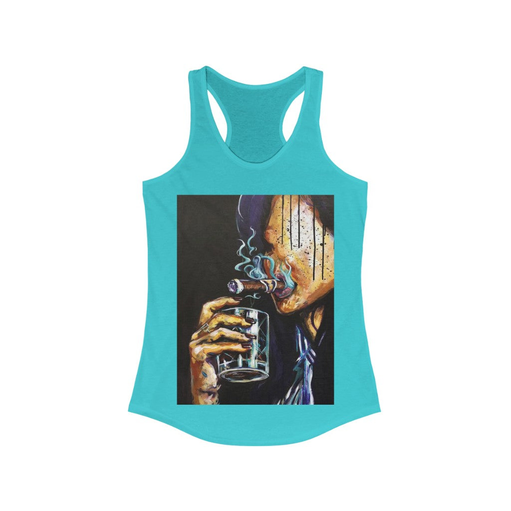 Naturally Bourbon Women's Ideal Racerback Tank