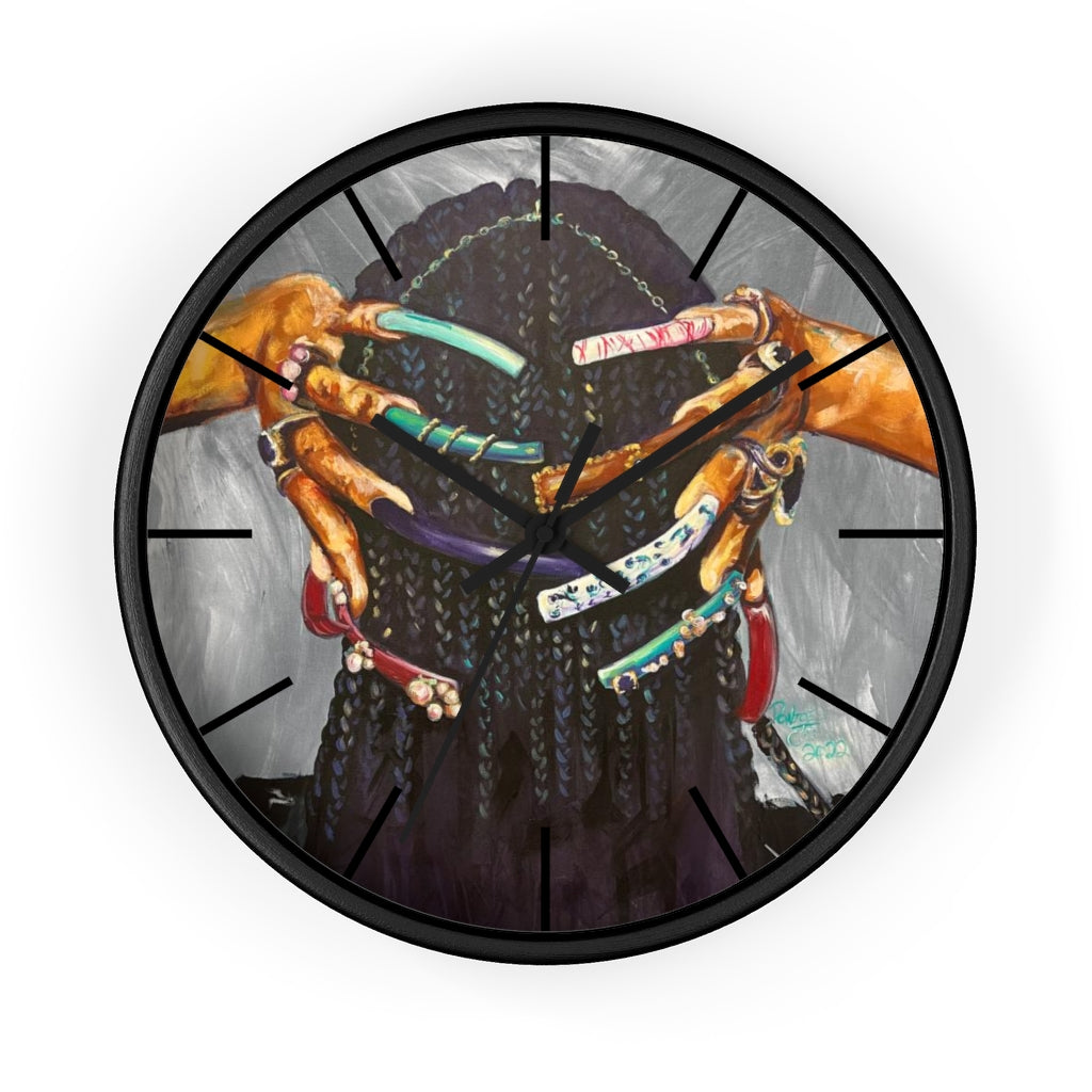 Naturally The Culture I Wall clock