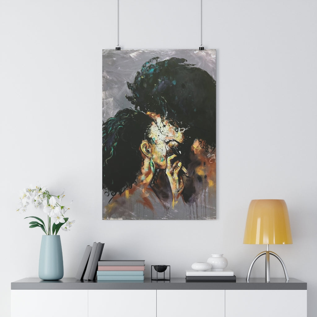 Naturally Black Love I Giclée Art Print