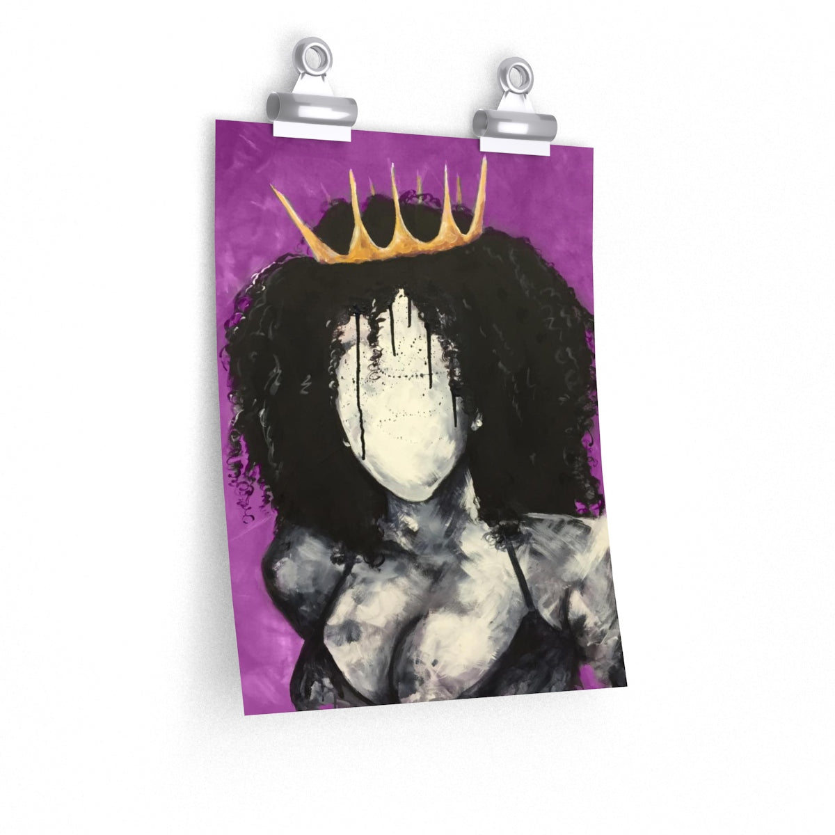 Naturally Queen PINK Premium Matte vertical posters