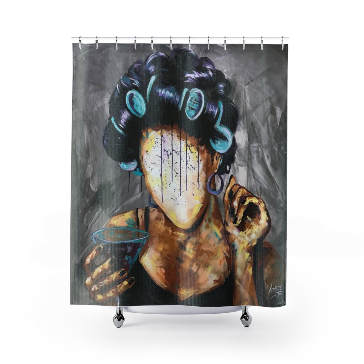 Undressed XII Shower Curtains