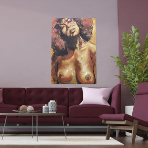 Naturally Nude IV Silk Posters