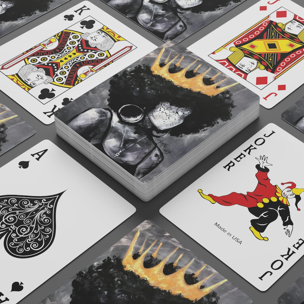 Naturally Queen II Custom Poker Cards