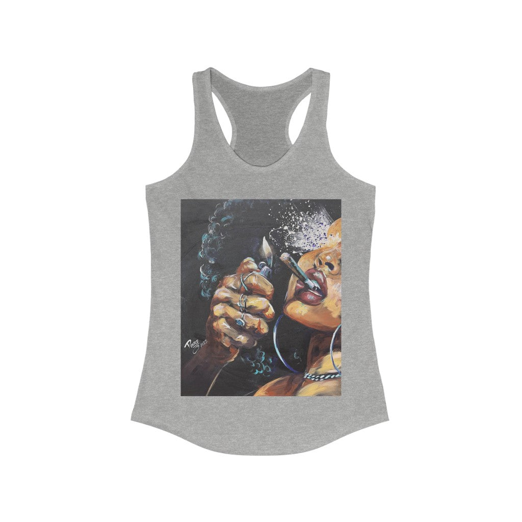 Naturally Dope III Women's Ideal Racerback Tank