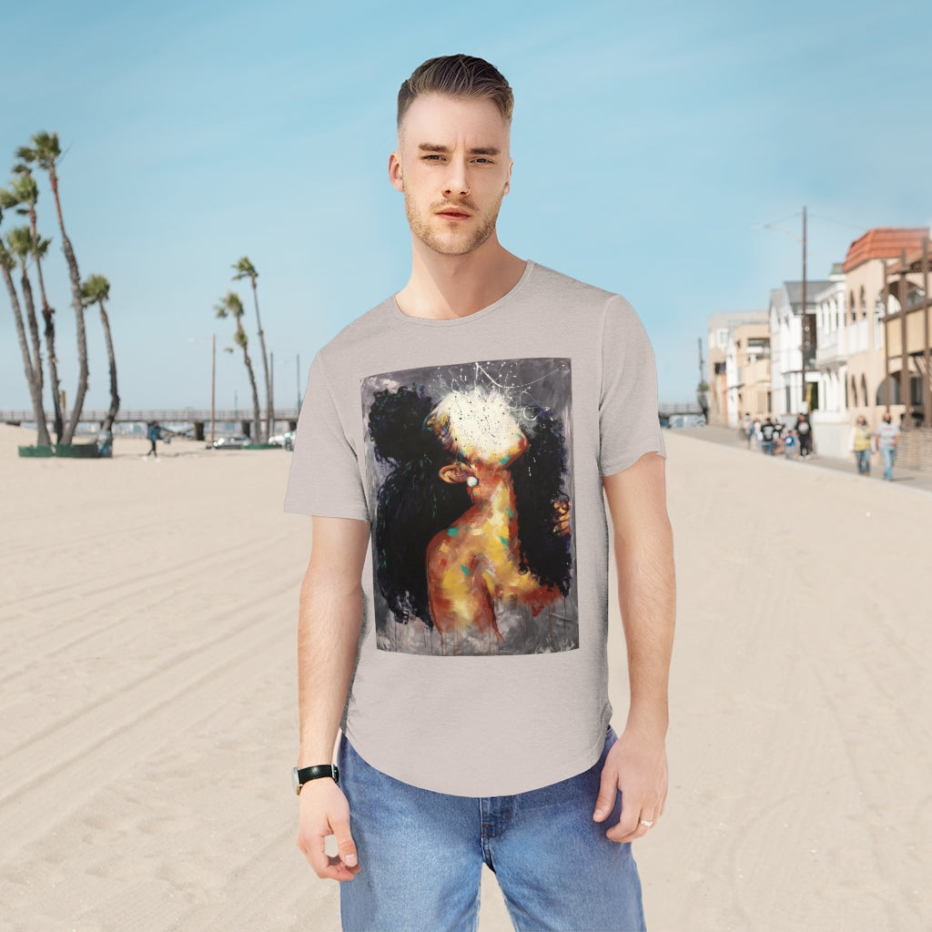 Naturally XVI Men's Jersey Curved Hem Tee