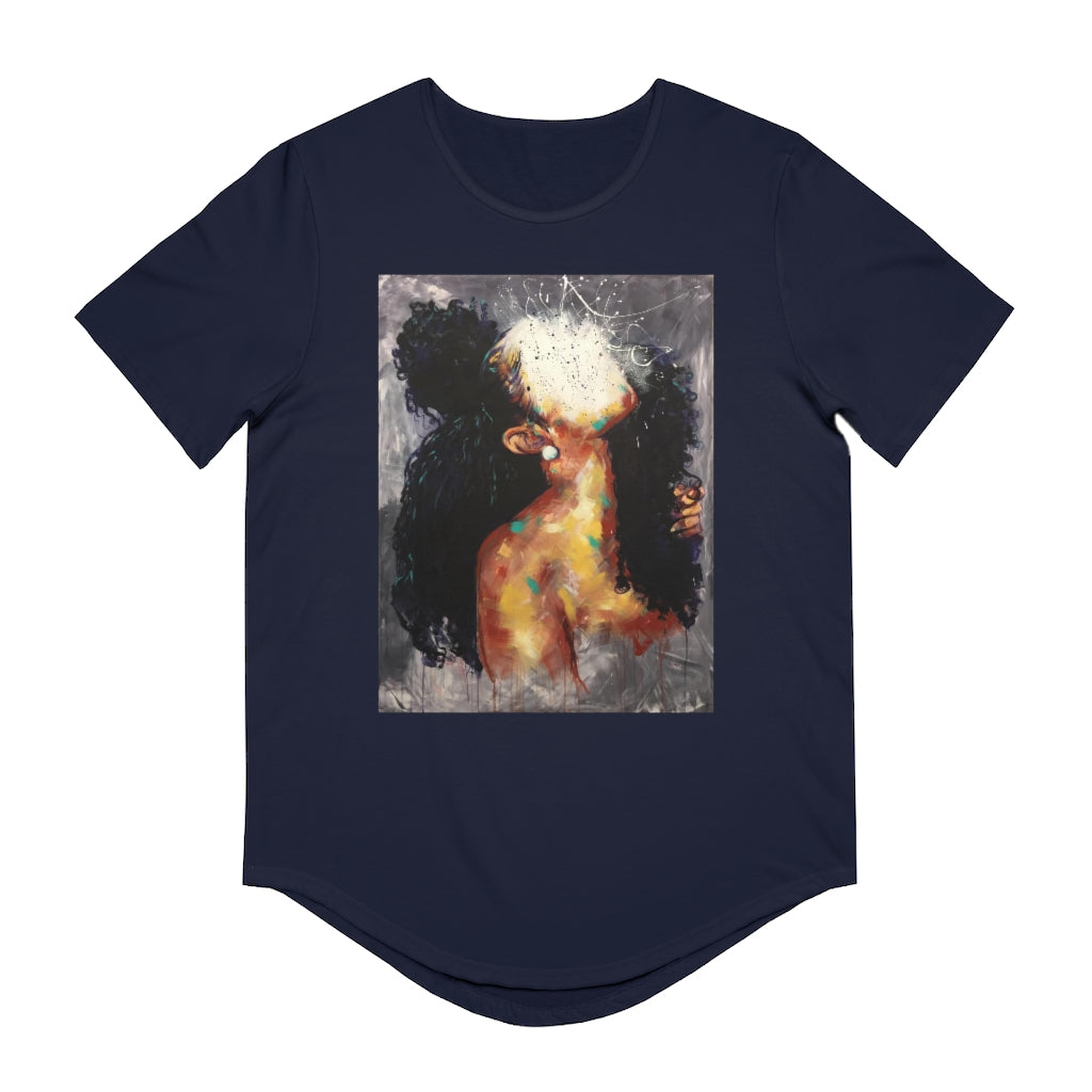 Naturally XVI Men's Jersey Curved Hem Tee