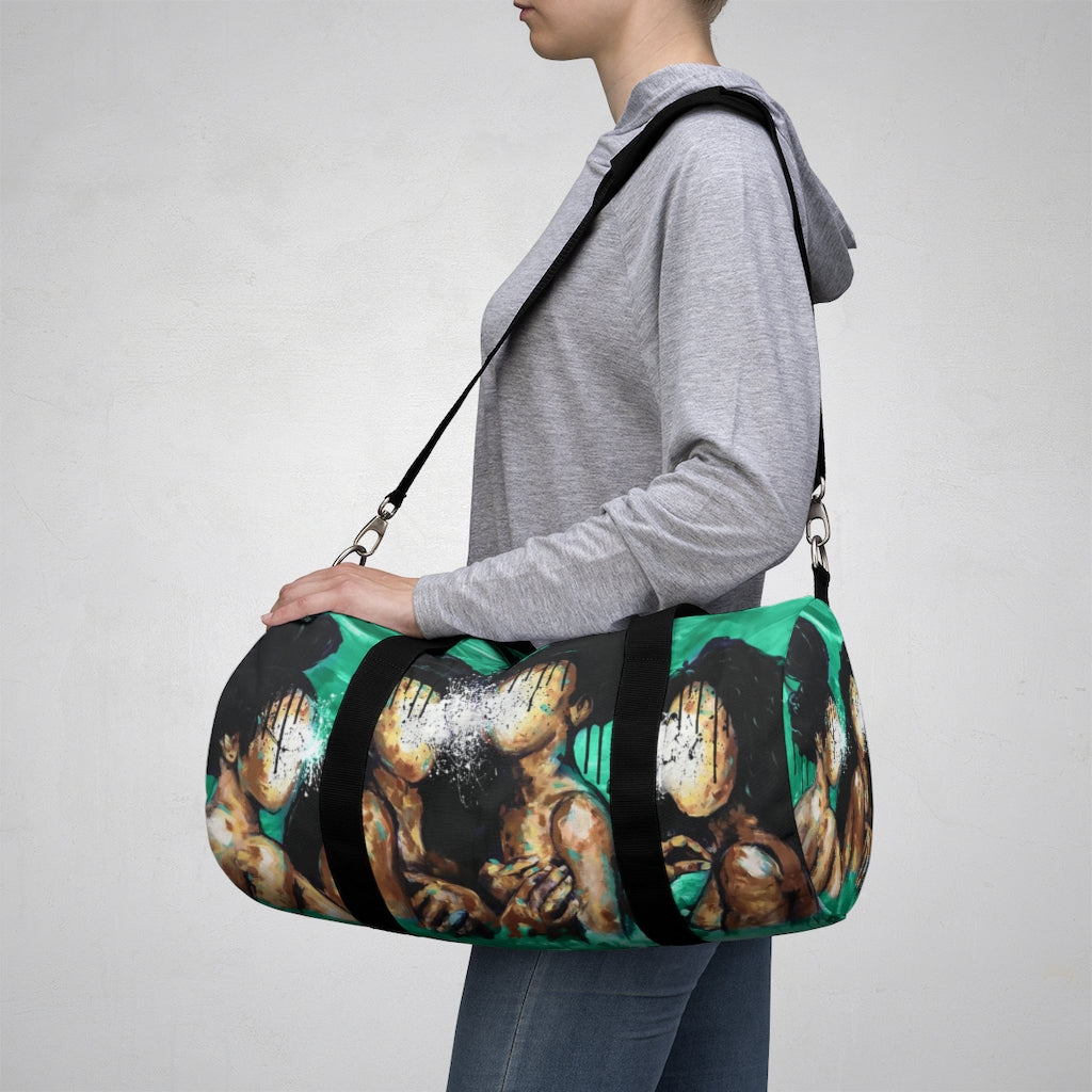Naturally XLIV TEAL Duffel Bag