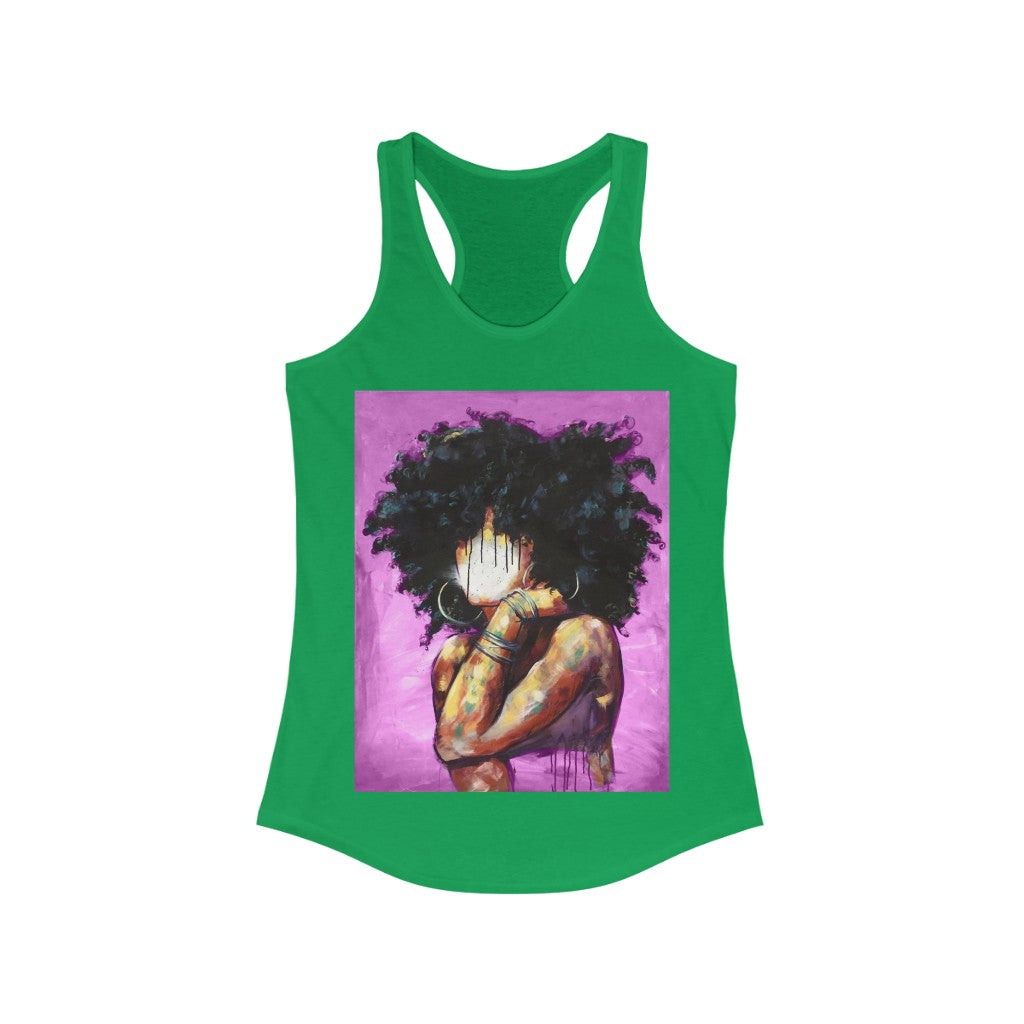 Naturally II PINK Women's Ideal Racerback Tank
