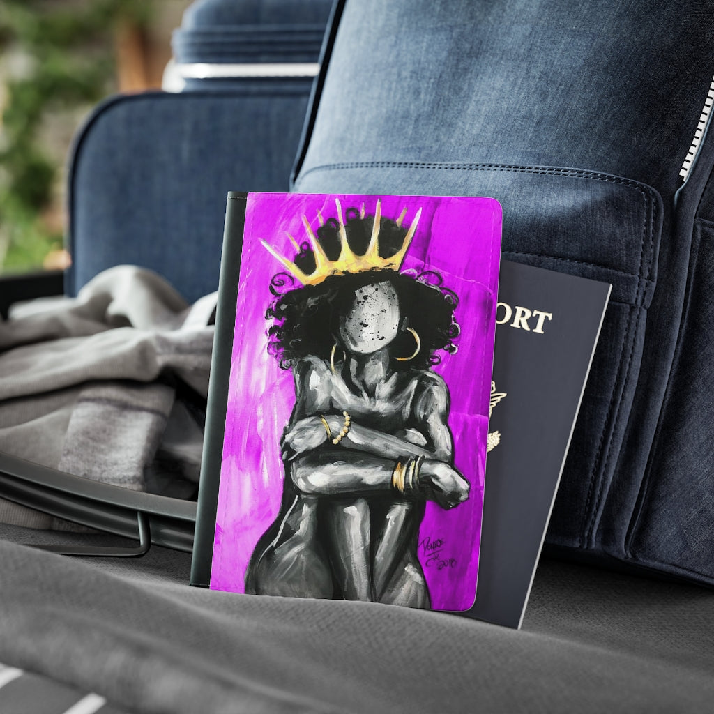 Naturally Queen IX PINK Passport Cover