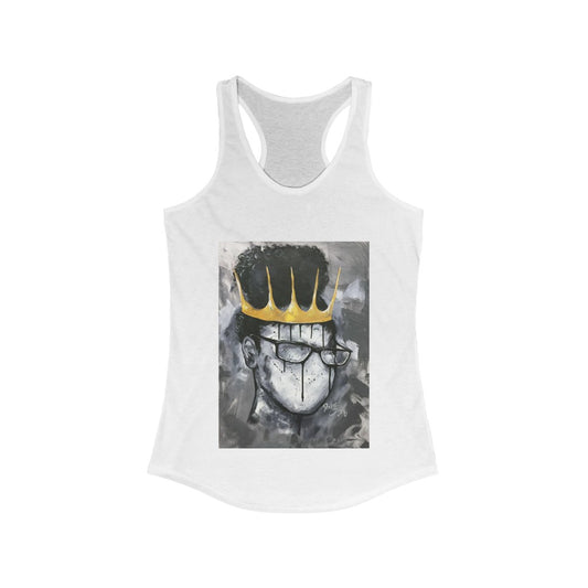Naturally Queen V Women's Ideal Racerback Tank