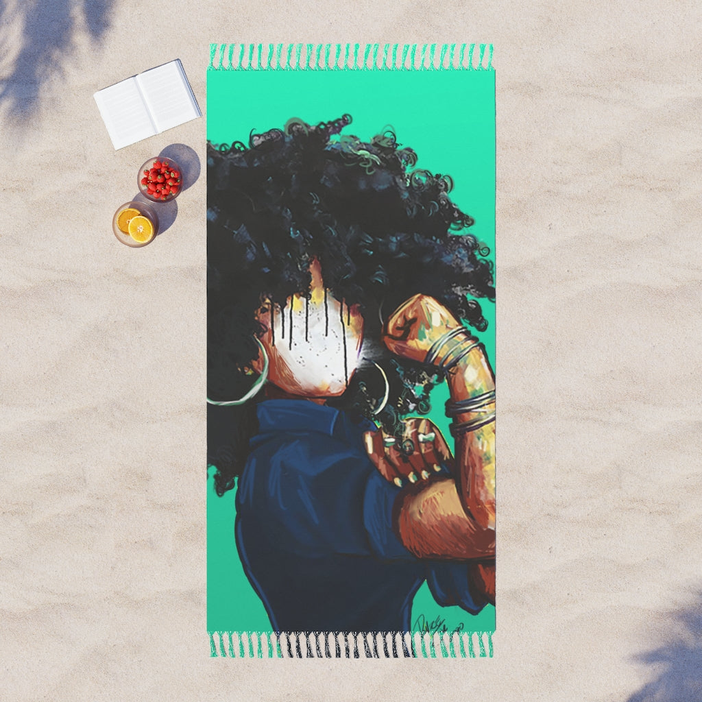 Naturally the Riveter TEAL Boho Beach Cloth