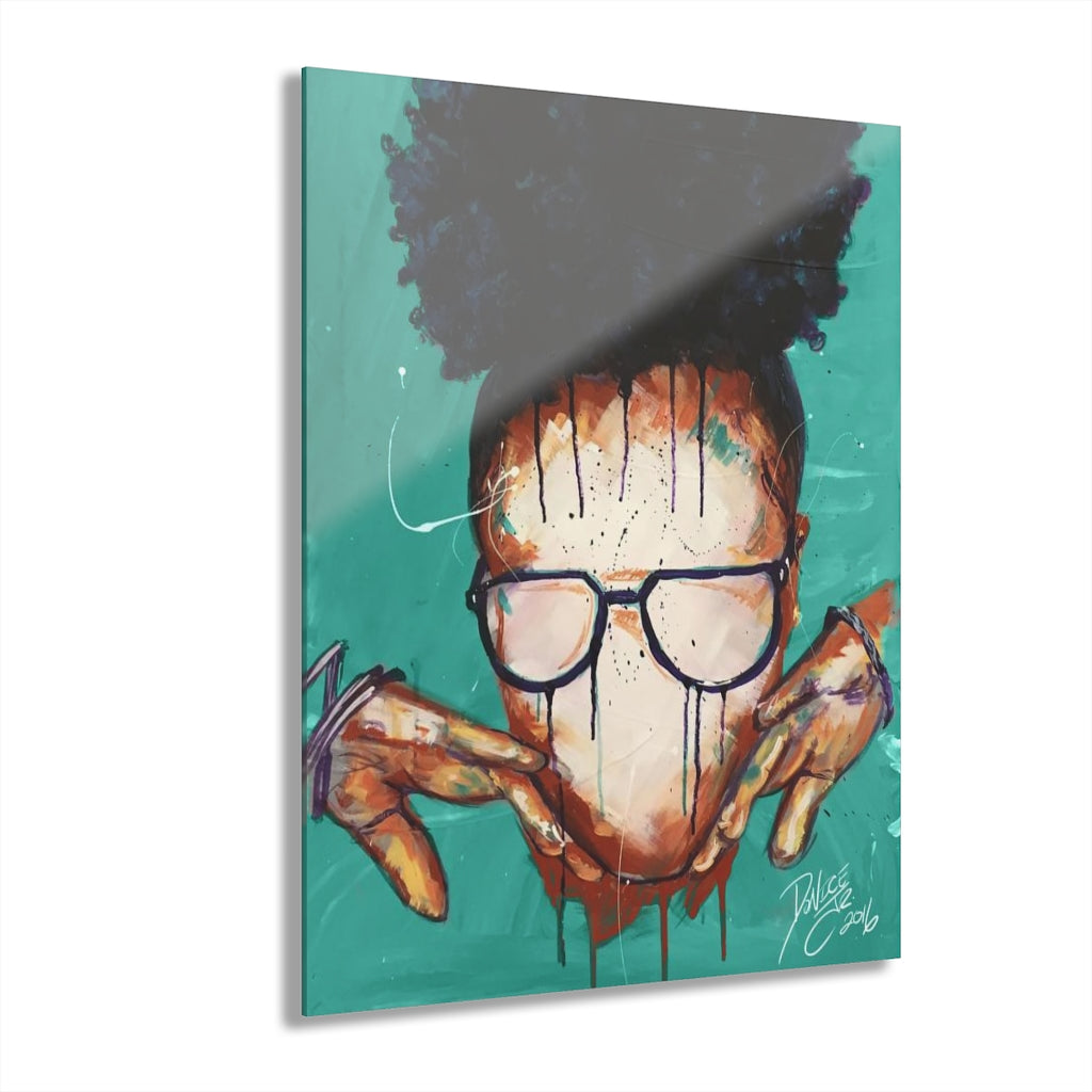 Naturally VIII TEAL Acrylic Prints (French Cleat Hanging)