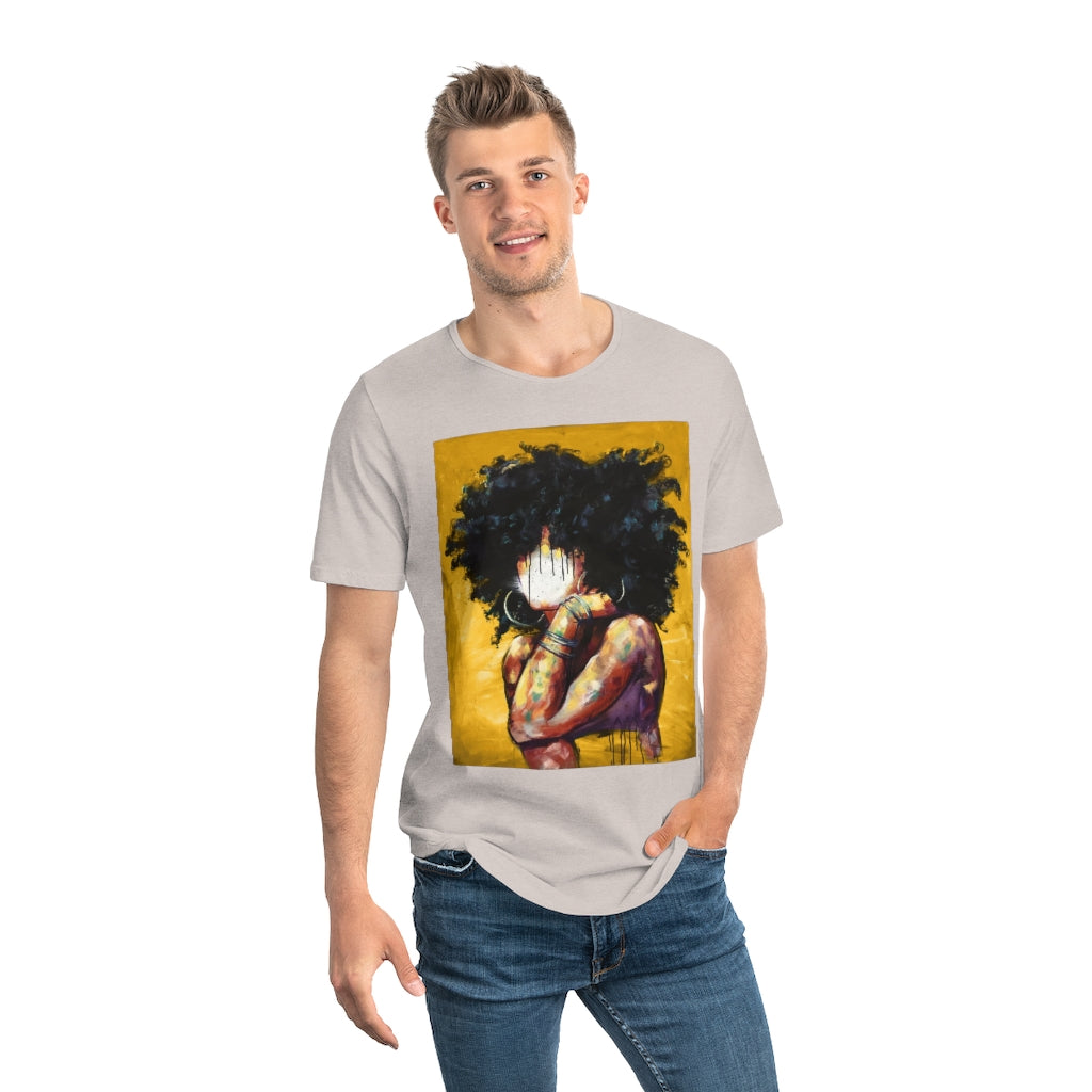 Naturally II GOLD Men's Jersey Curved Hem Tee