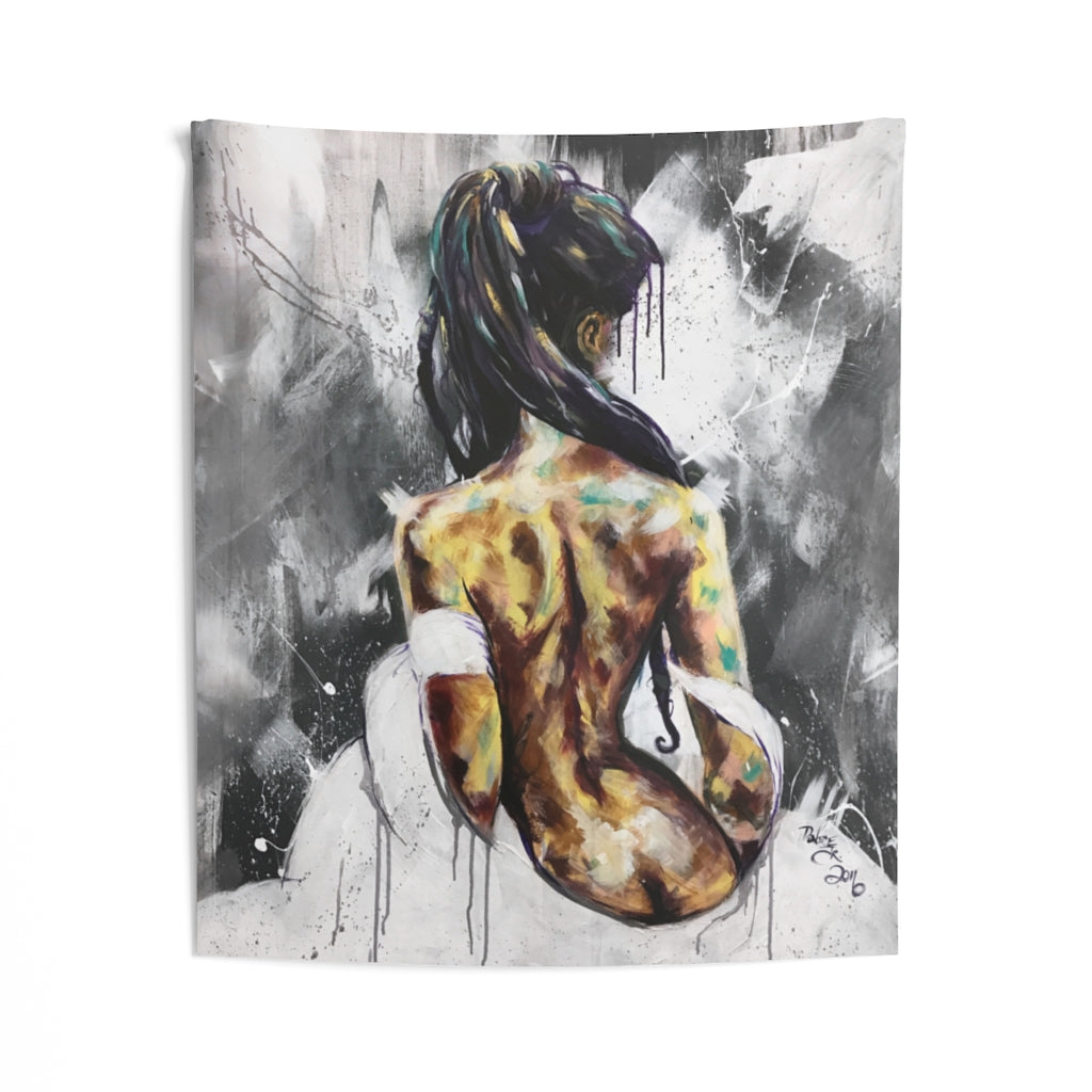 Undressed VI Indoor Wall Tapestries