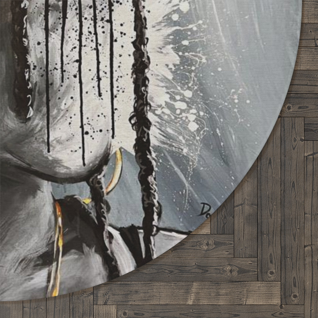 Naturally Queen XXIV Round Rug