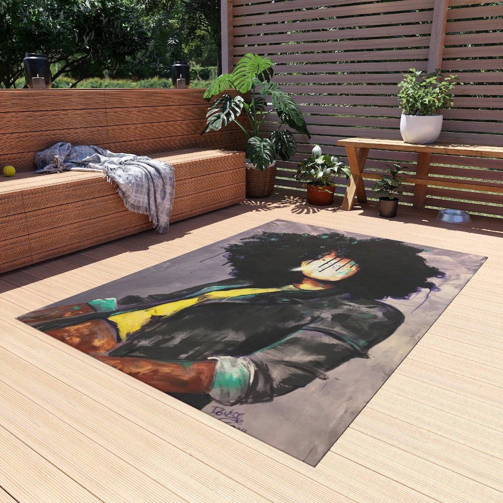 Naturally David Outdoor Rug