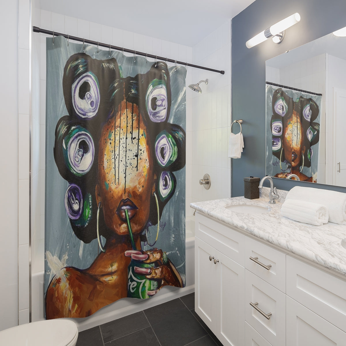 Naturally the Culture IV Shower Curtains