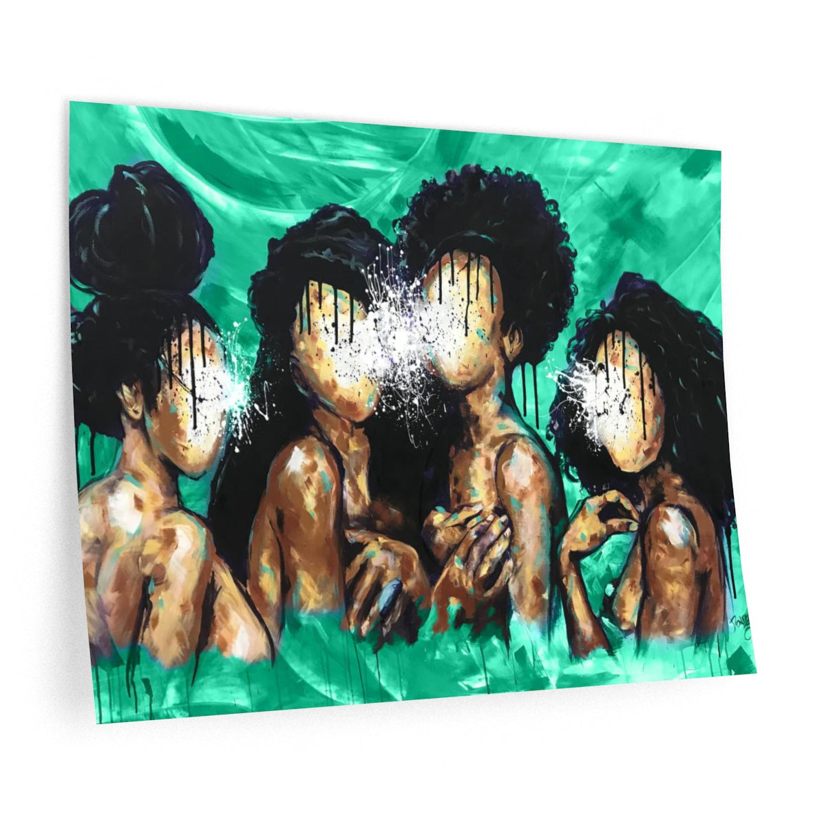 Naturally XLIV TEAL Wall Decals