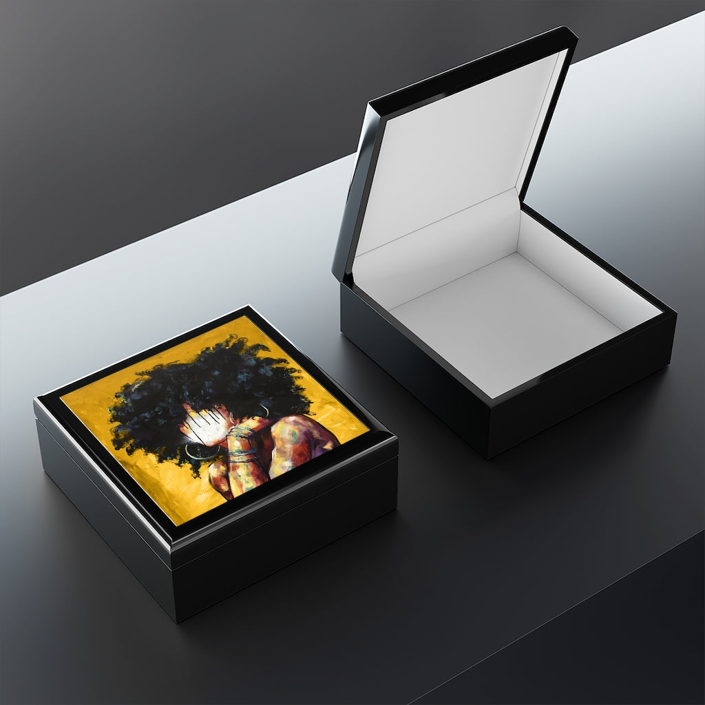 Naturally II GOLD Jewelry Box