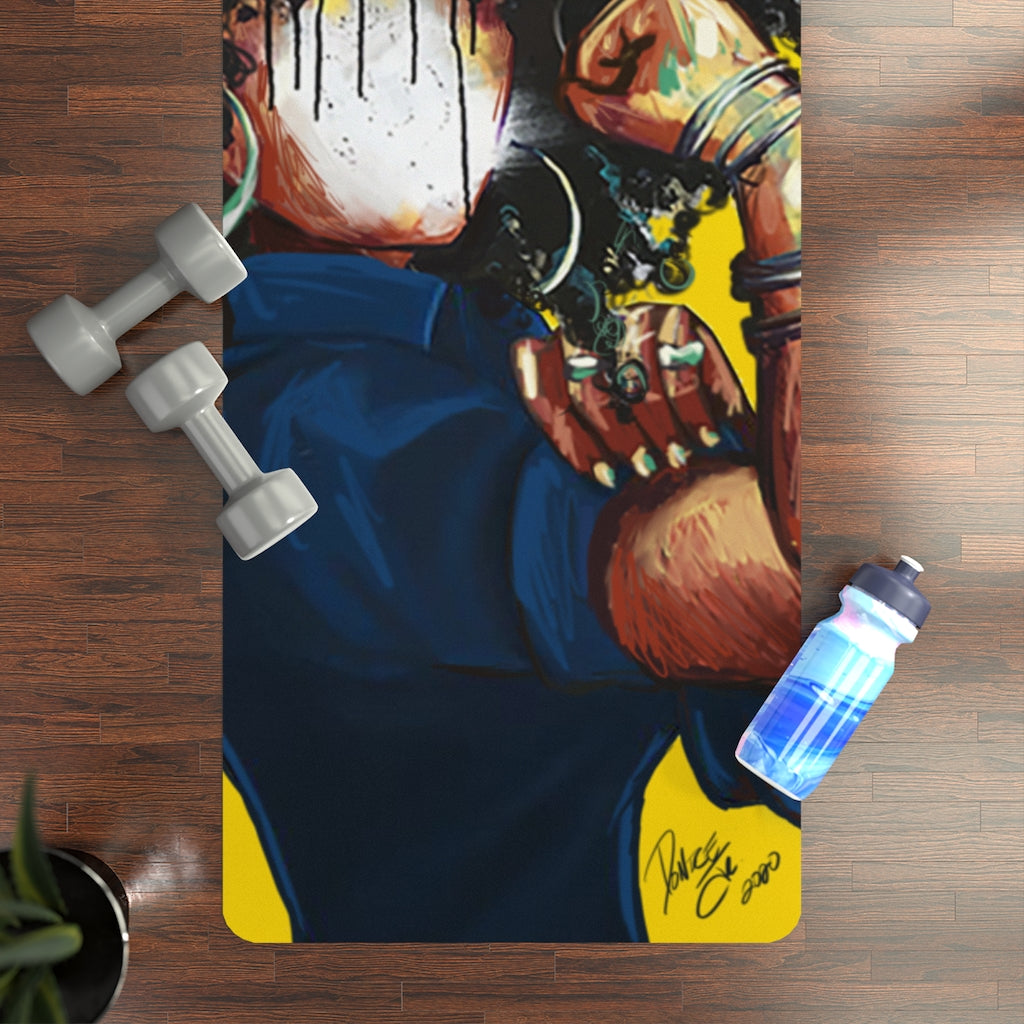 Naturally the Riveter Rubber Yoga Mat