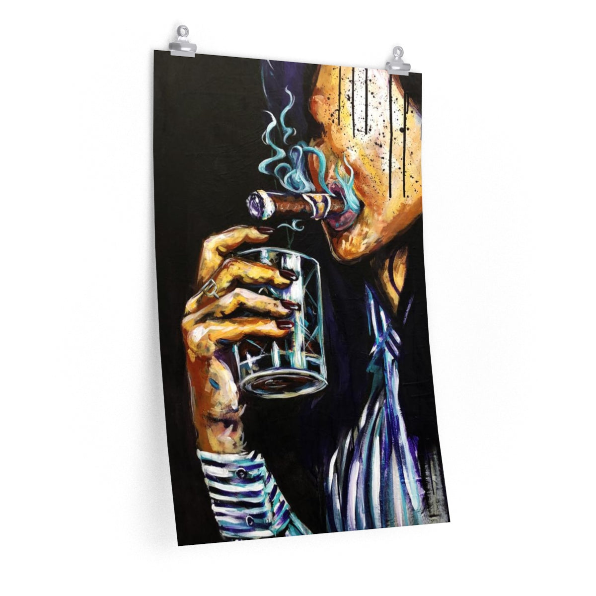 Naturally Bourbon Premium Matte vertical posters