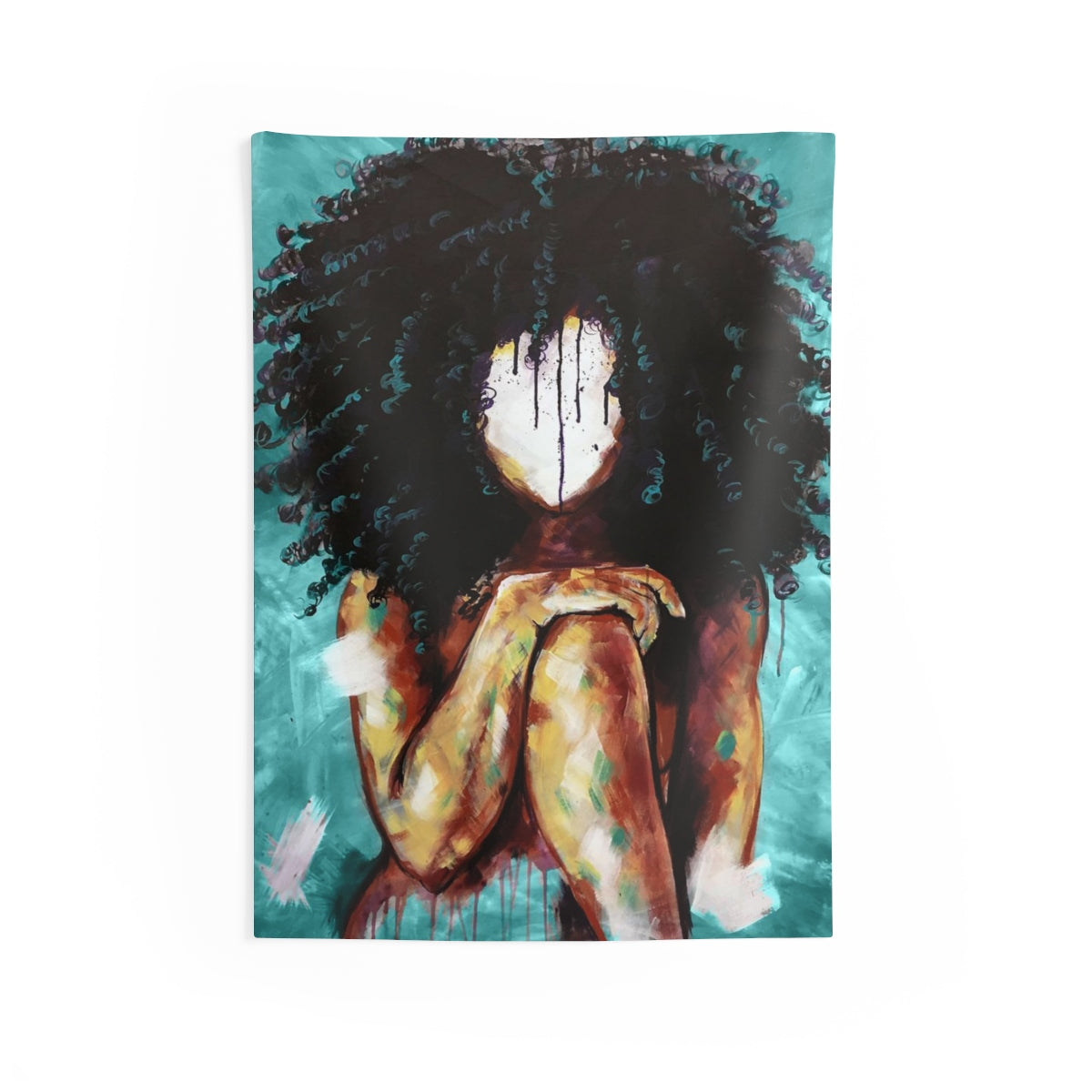 Naturally I TEAL Indoor Wall Tapestries
