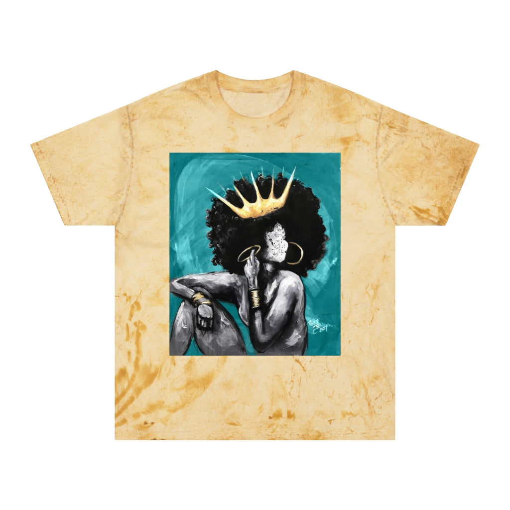 Naturally Queen VI Teal Unisex Color Blast T-Shirt