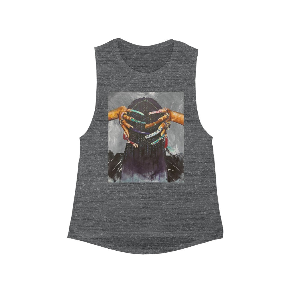 Naturally The Culture I Women's Flowy Scoop Muscle Tank