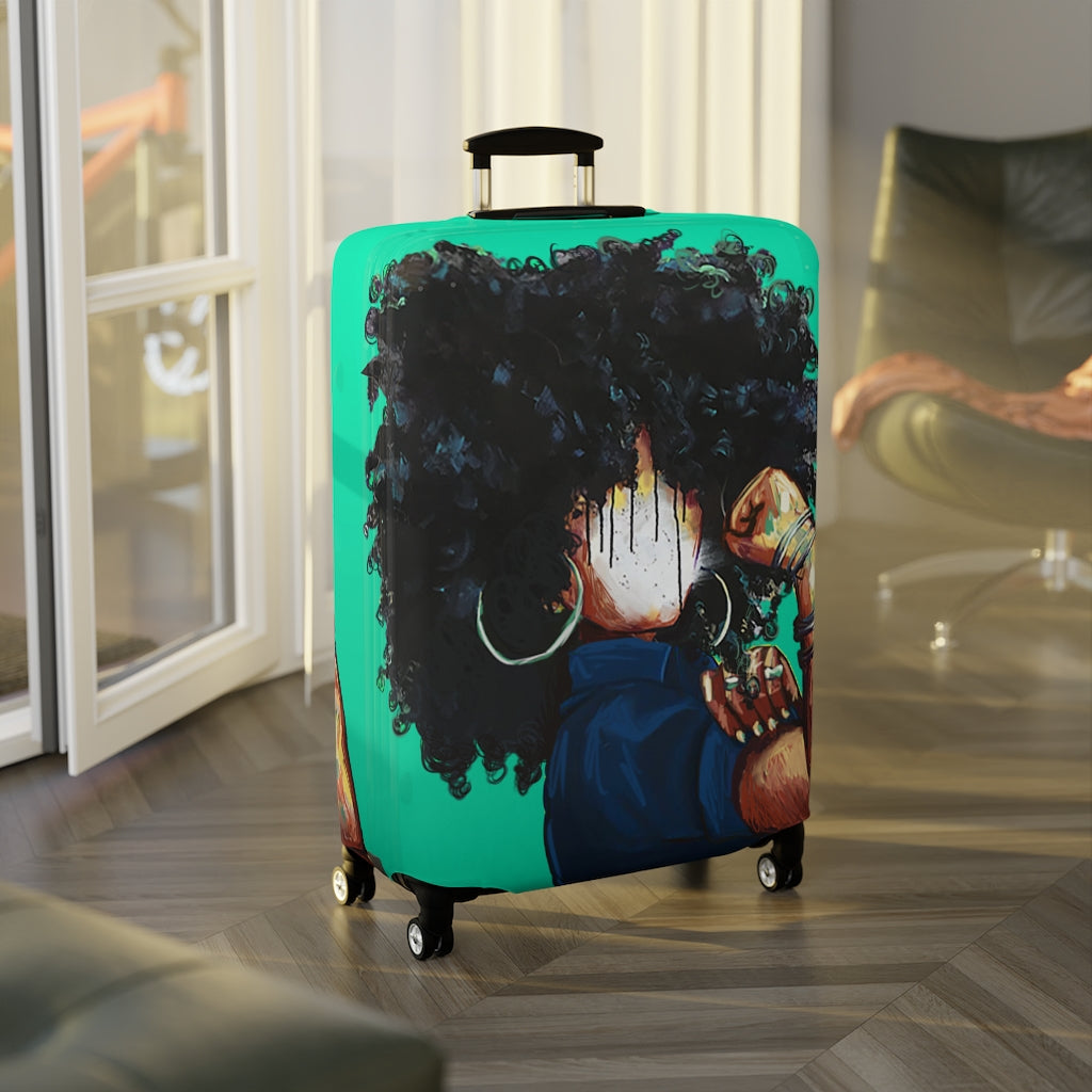 Naturally the Riveter TEAL Luggage Cover