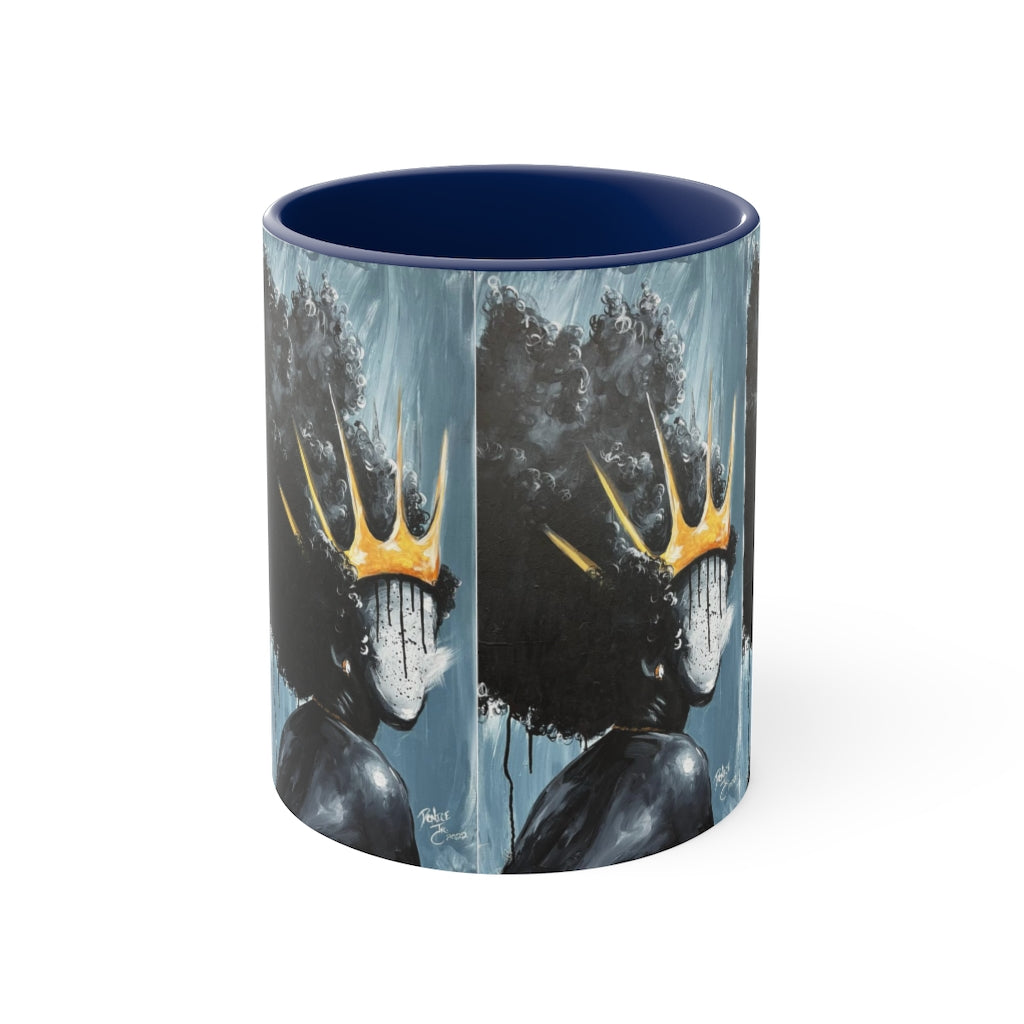 Naturally Queen XXV Accent Coffee Mug, 11oz