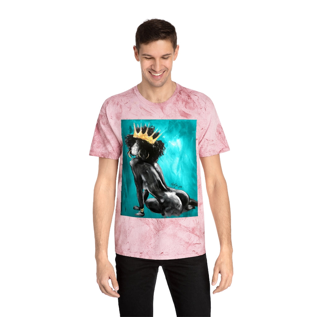 Naturally Queen VIII TEAL Unisex Color Blast T-Shirt
