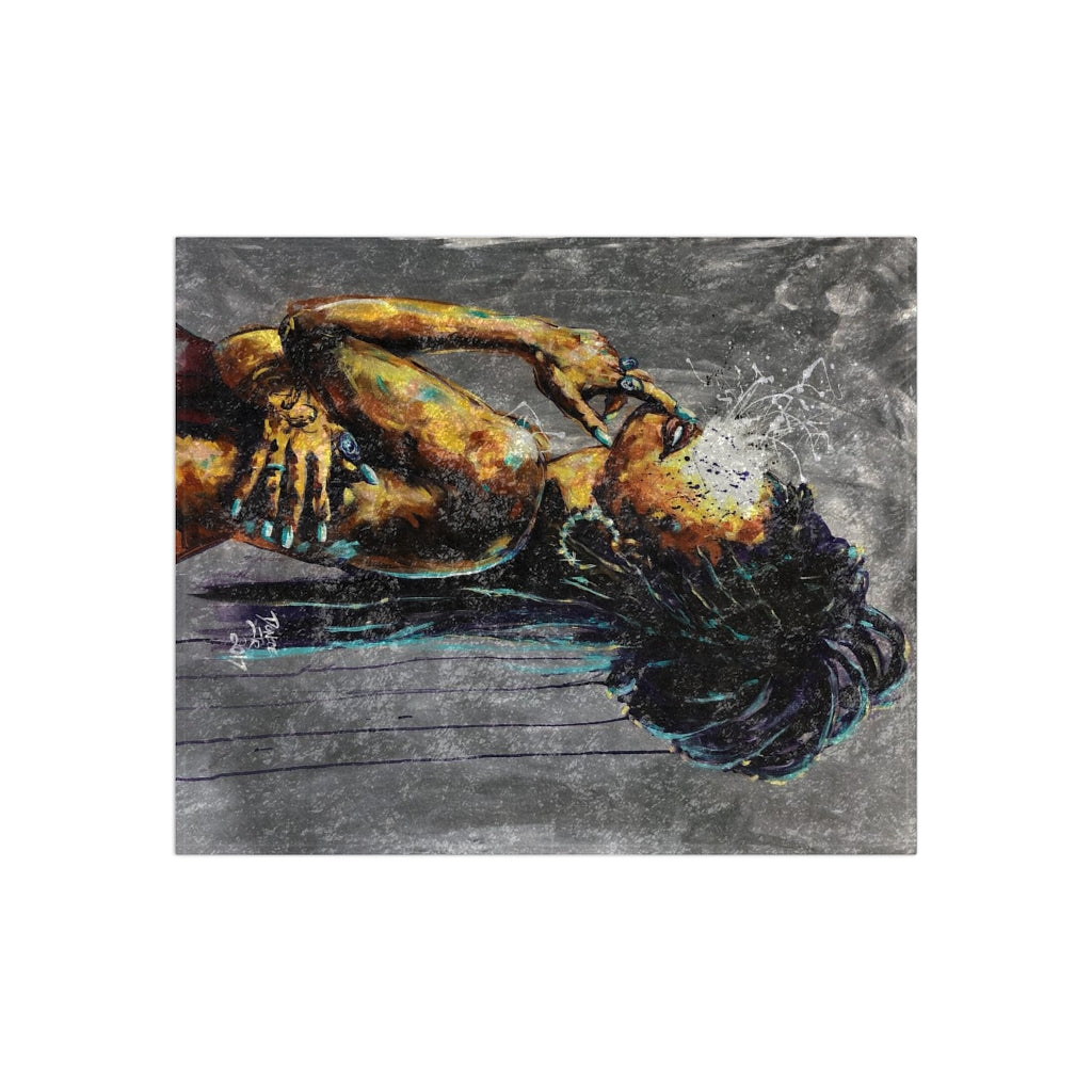 Naturally LVIII Crushed Velvet Blanket