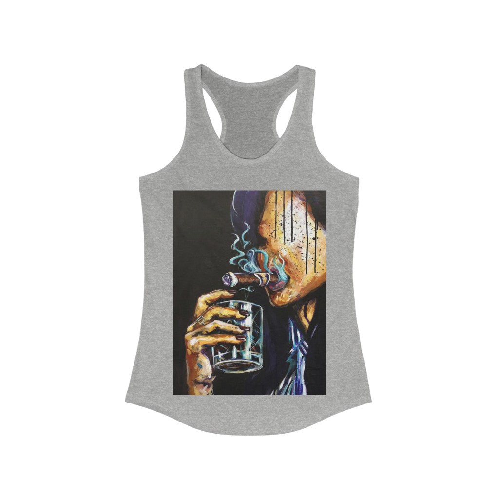 Naturally Bourbon Women's Ideal Racerback Tank