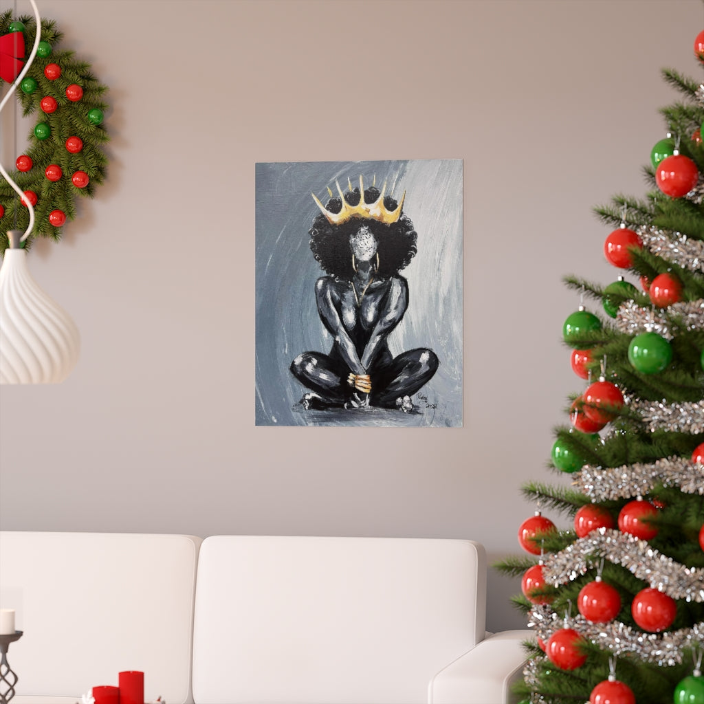 Naturally Queen XIX Premium Matte vertical posters