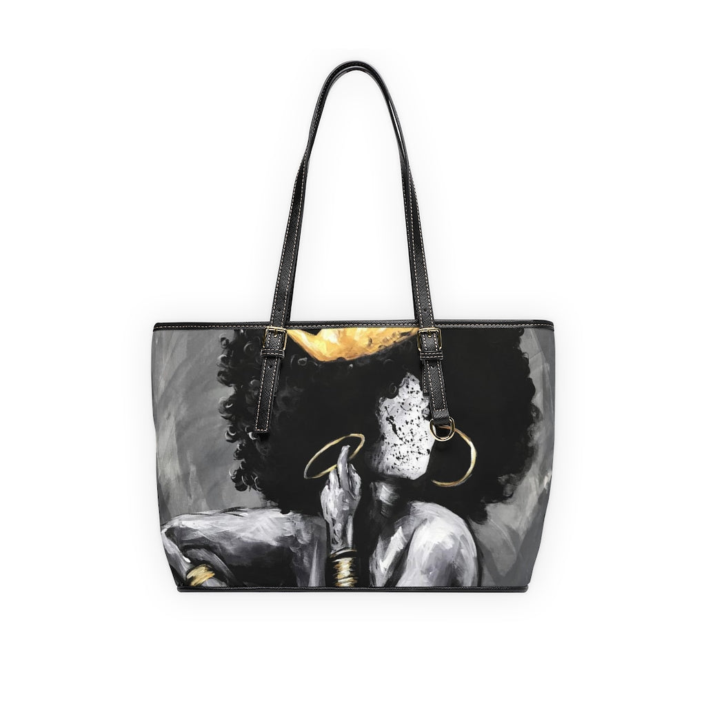 Naturally Queen VI Leather Shoulder Bag