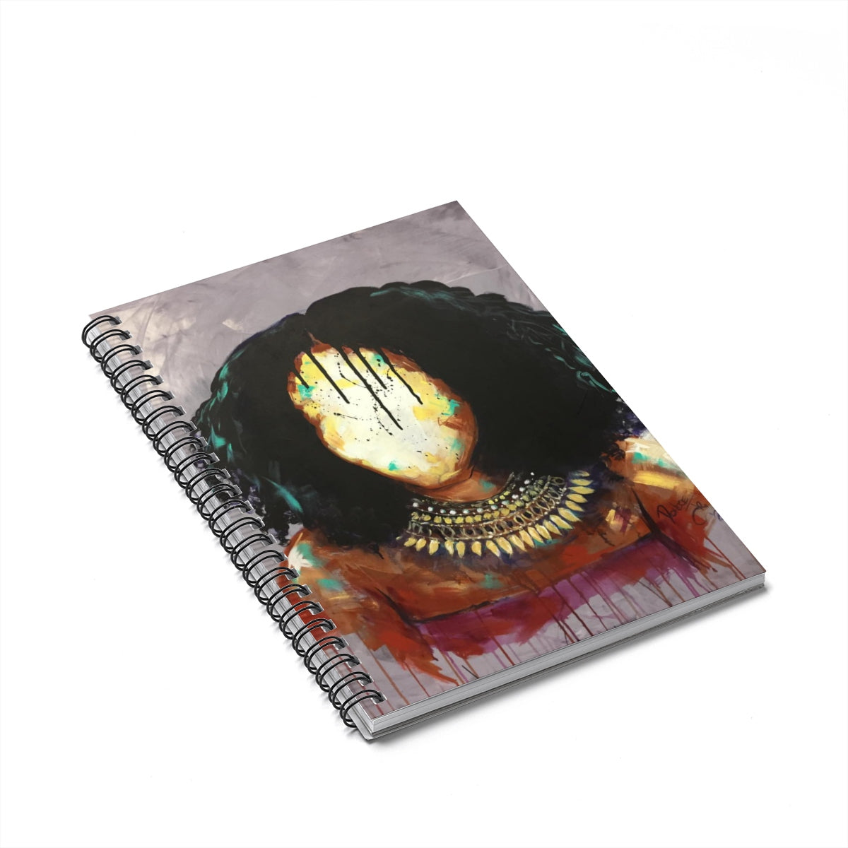 Naturally Latasha Spiral Notebook - Ruled Line