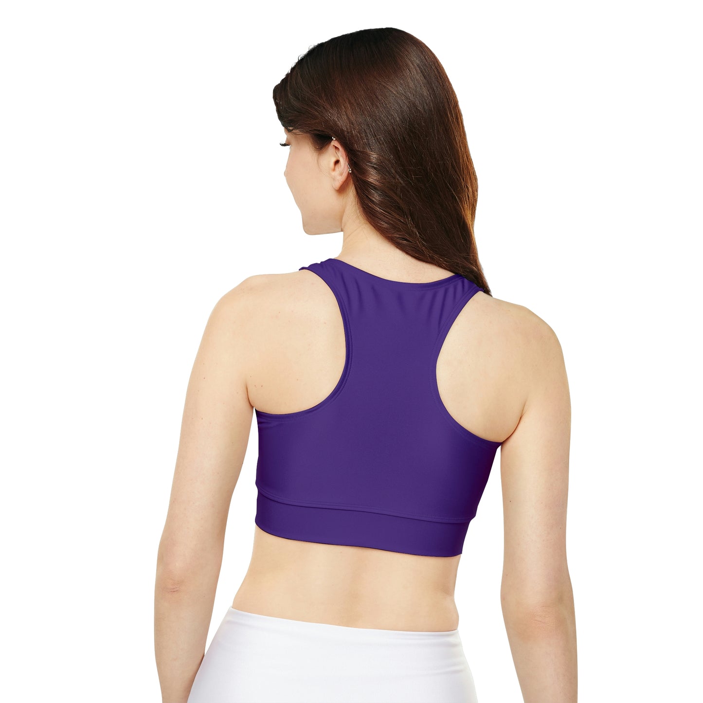 Naturally Rosado Fully Lined, Padded Sports Bra