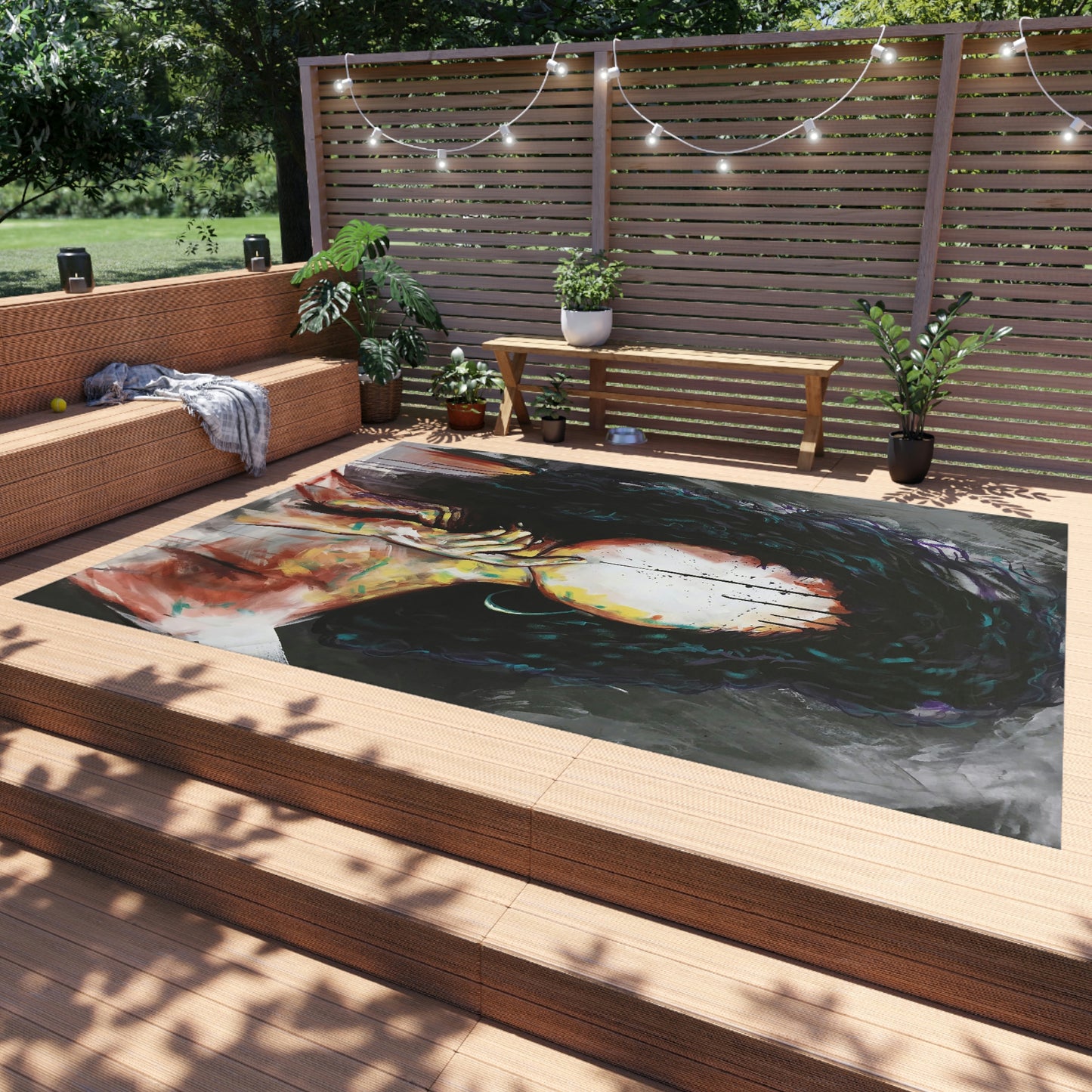 Naturally VI Outdoor Rug