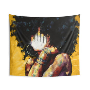 Naturally II GOLD Indoor Wall Tapestries