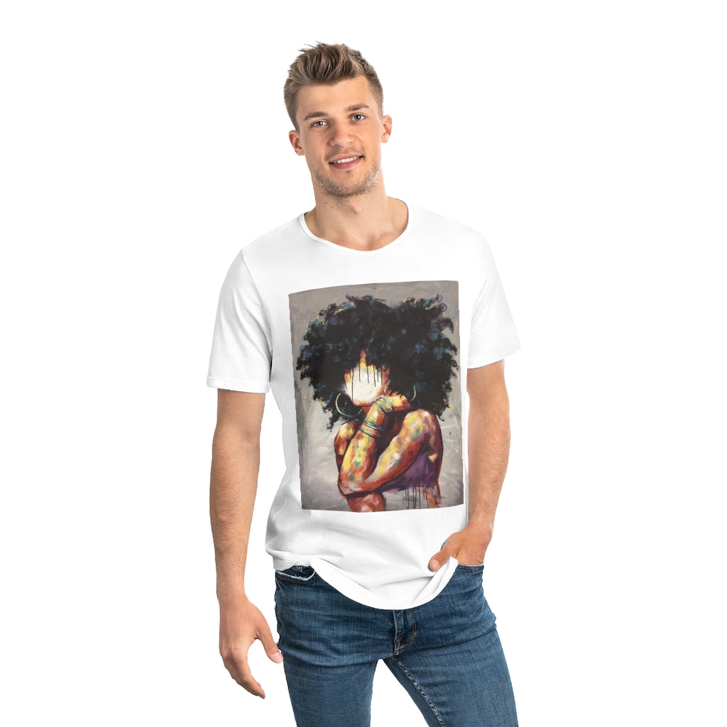 Naturally II Men's Jersey Curved Hem Tee