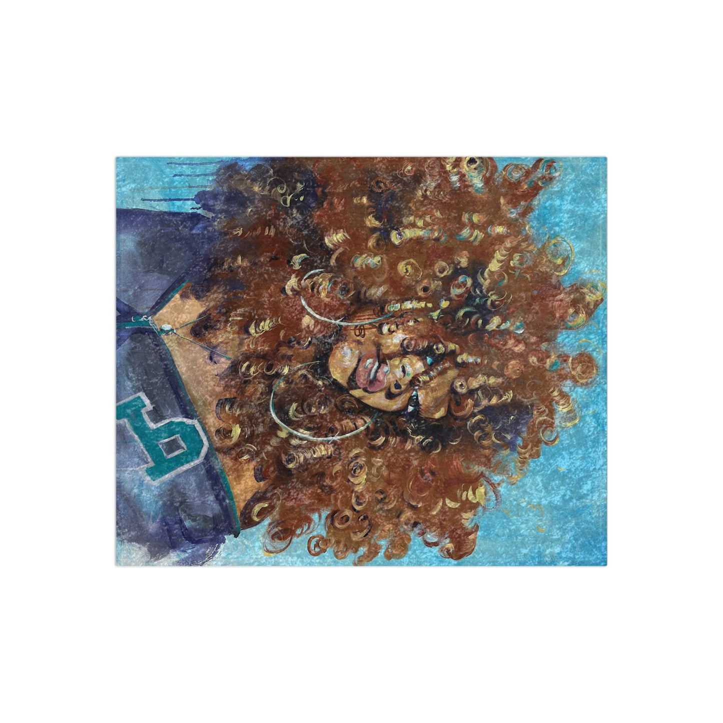 Naturally Navaeyeh Crushed Velvet Blanket