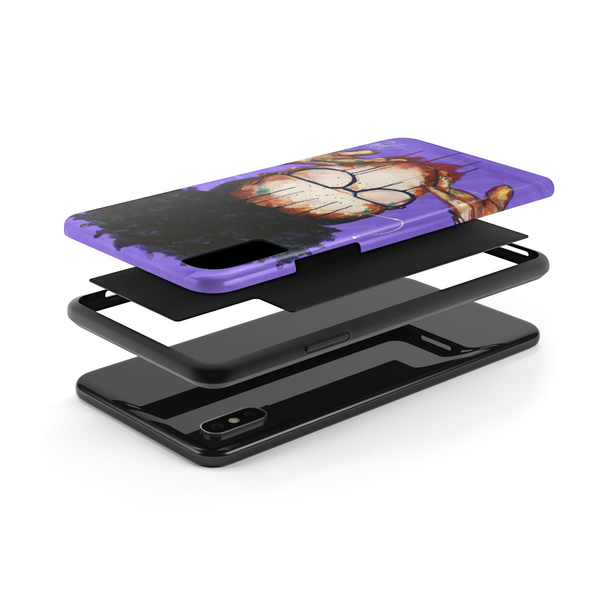 Naturally VII PURPLE Case Mate Tough Phone Cases