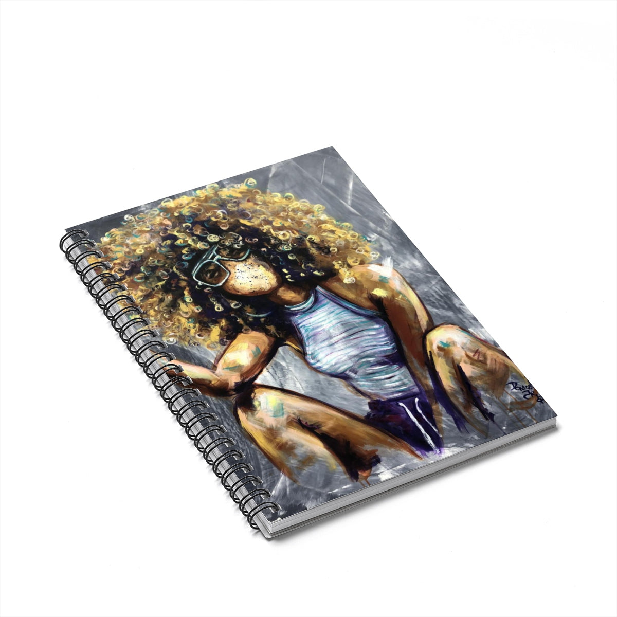 Naturally Nia Spiral Notebook - Ruled Line