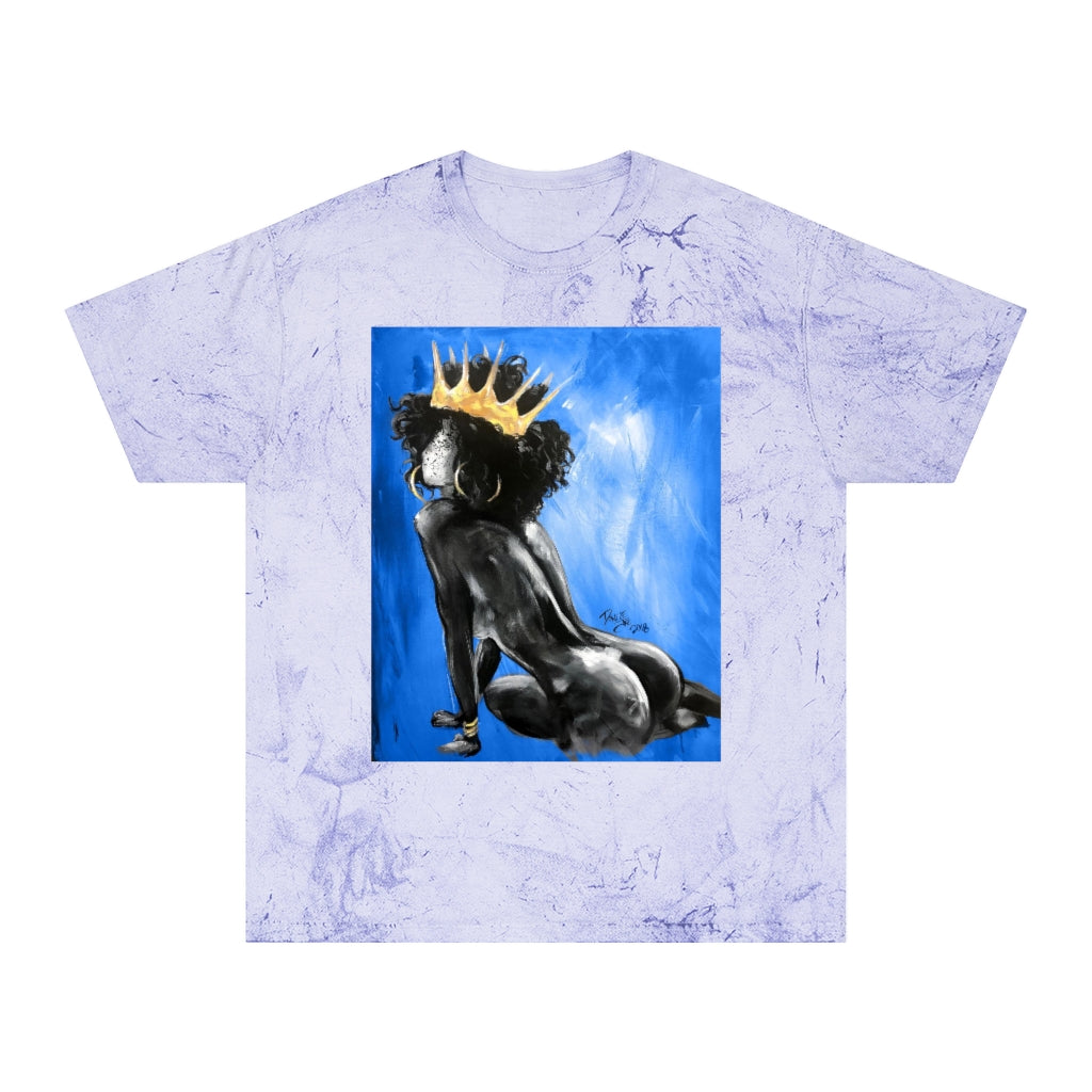 Naturally Queen VIII BLUE Unisex Color Blast T-Shirt