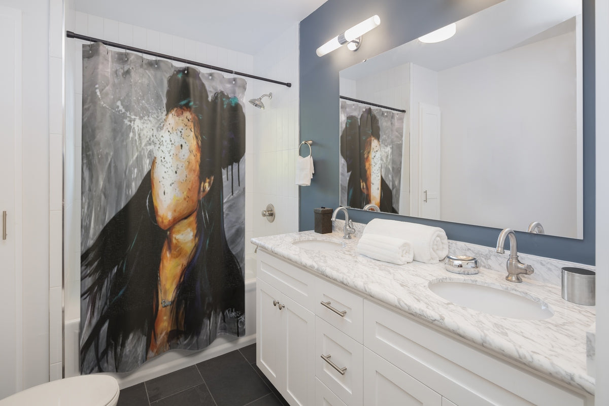 Naturally Chelice Shower Curtains